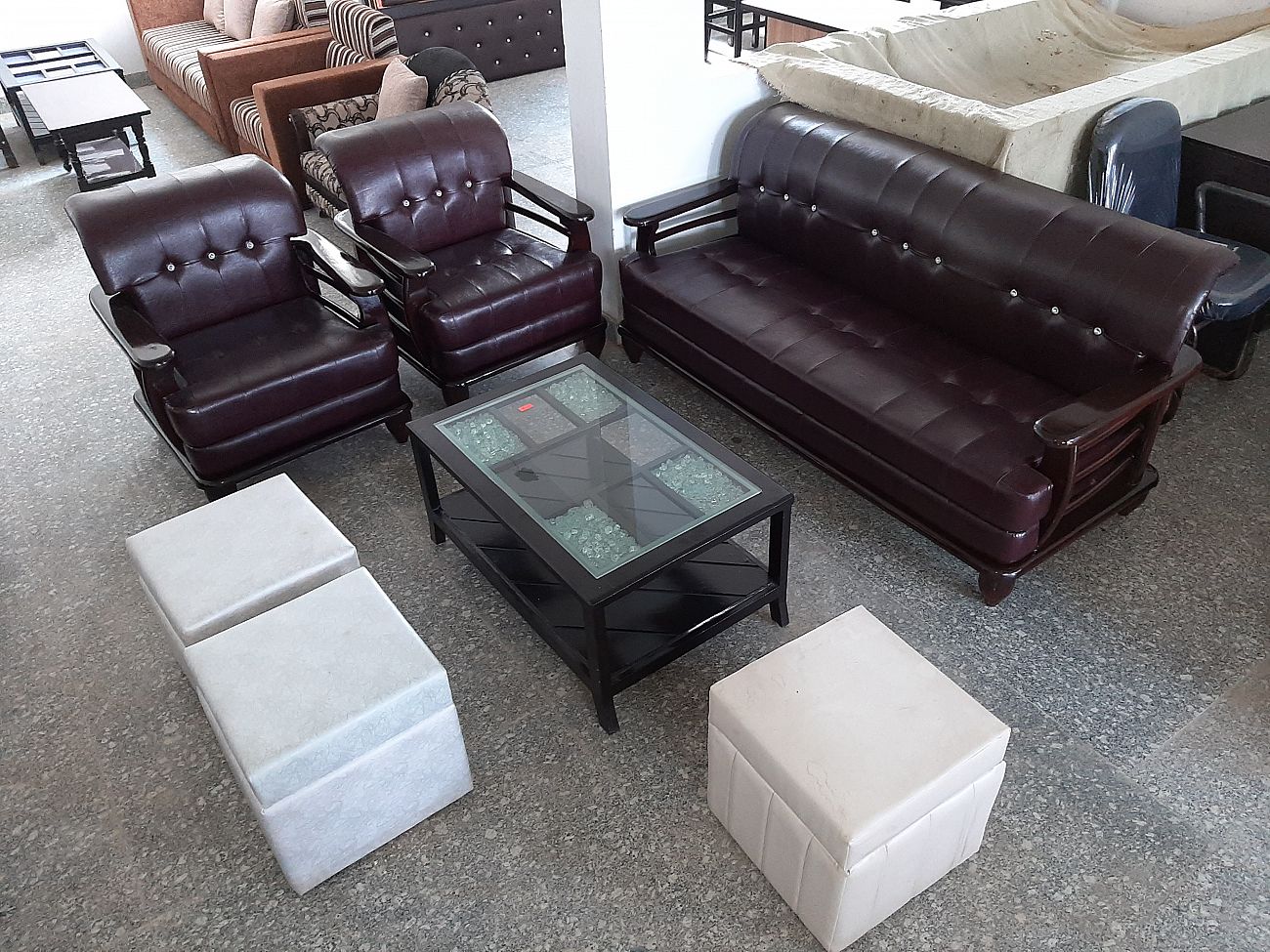 Durian Sofa set sold and available on order