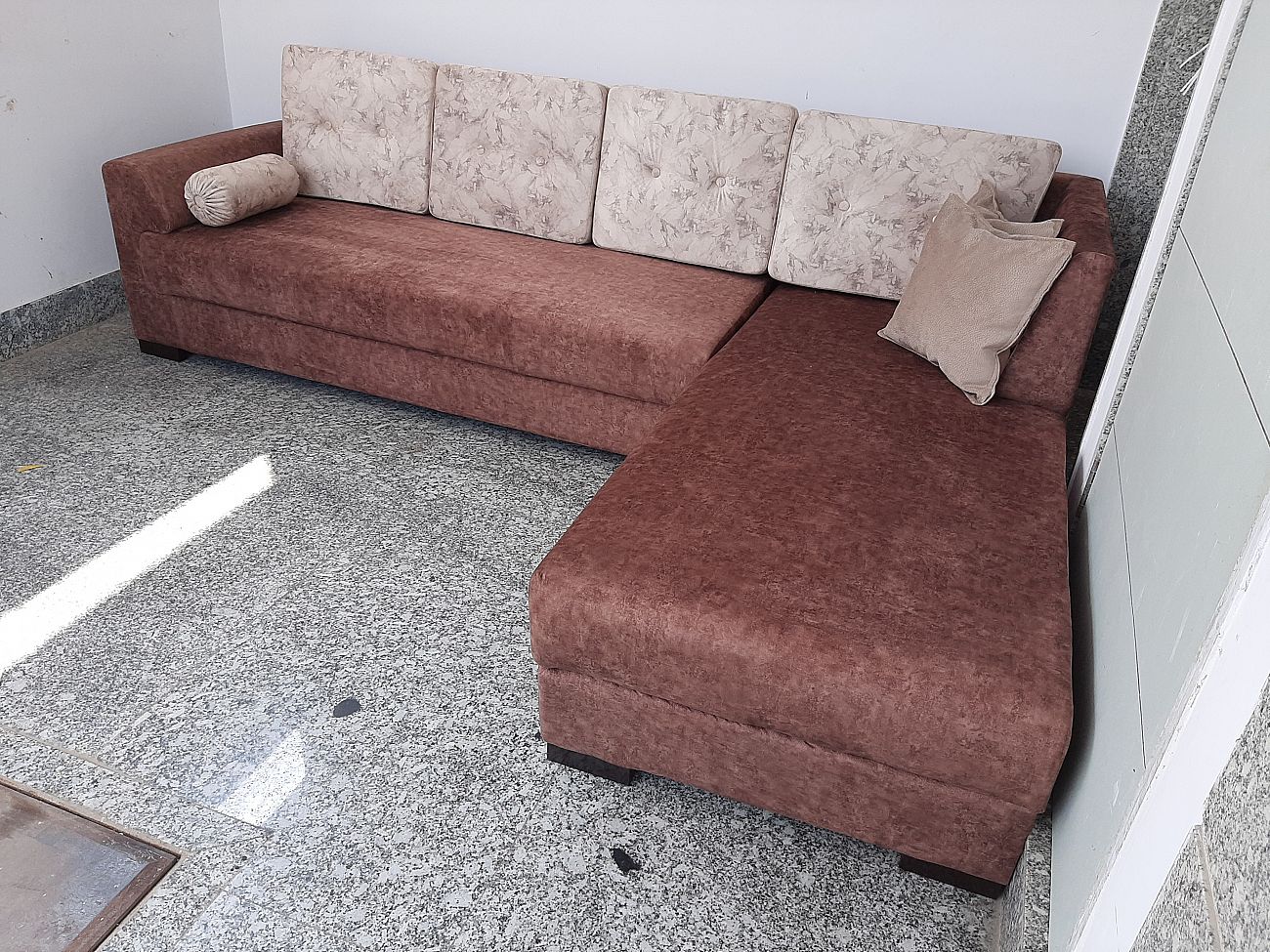 L Shape 6 seater sofa available on order