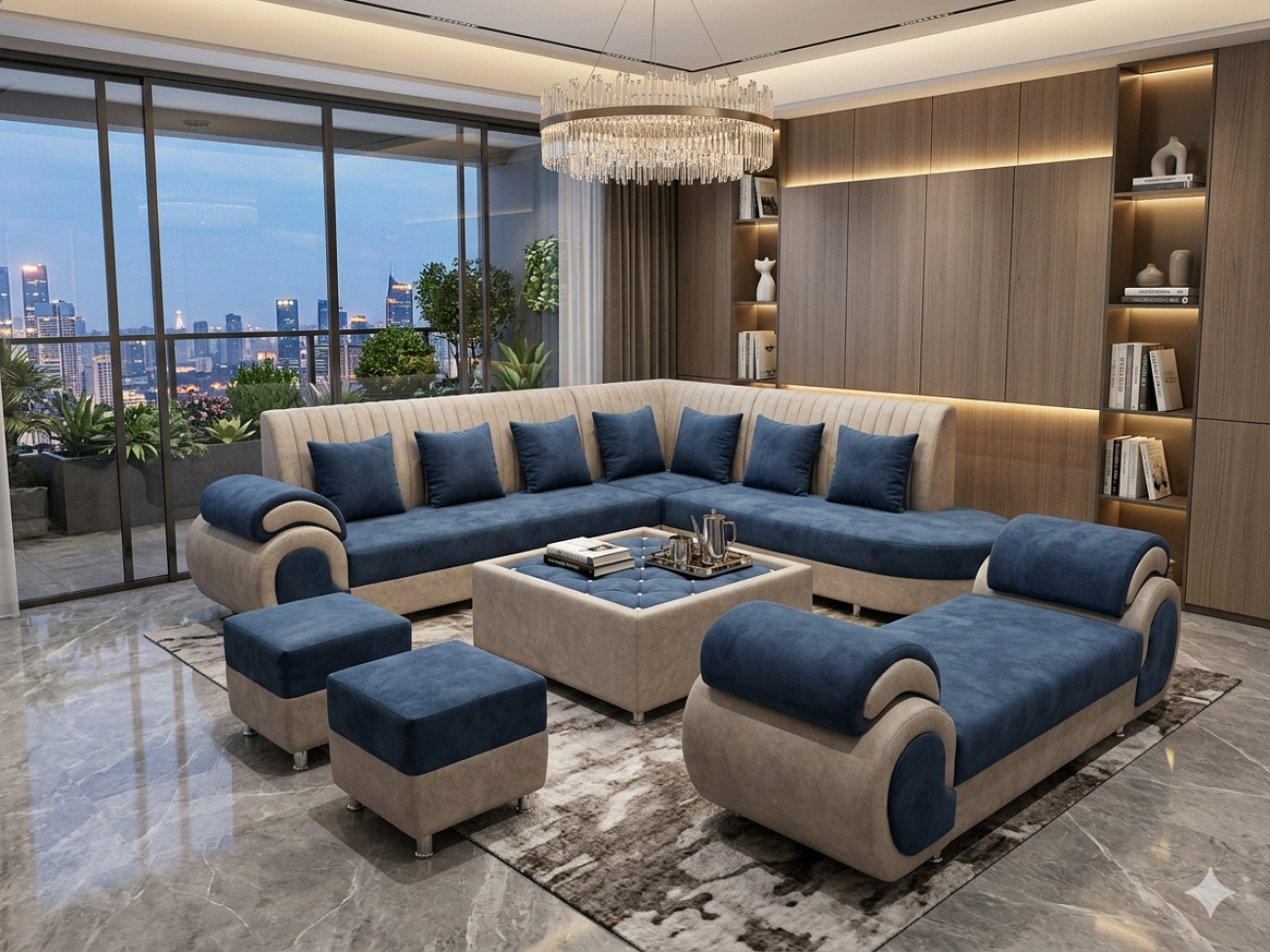 11 seater sofa set available in stock